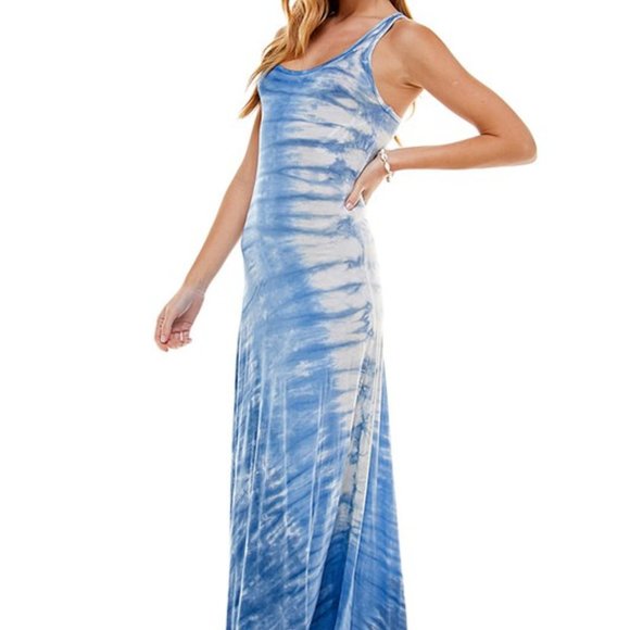 Bully Designer DRESS Tie Dye SUNDRESS Maxi DRESS Racerback DRESS Priced CHEAP - Picture 5 of 14